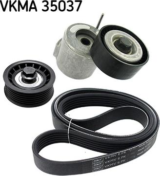 SKF VKMA 35037 - Kit Cinghie Poly-V autozon.pro