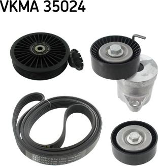 SKF VKMA 35024 - Kit Cinghie Poly-V autozon.pro