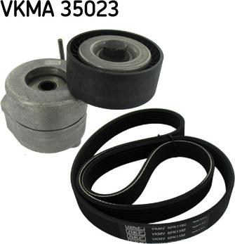 SKF VKMA 35023 - Kit Cinghie Poly-V autozon.pro