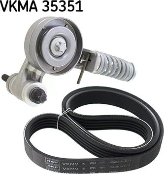 SKF VKMA 35351 - Kit Cinghie Poly-V autozon.pro