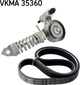 SKF VKMA 35360 - Kit Cinghie Poly-V autozon.pro