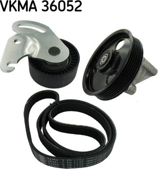 SKF VKMA 36052 - Kit Cinghie Poly-V autozon.pro