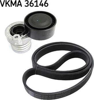 SKF VKMA 36146 - Kit Cinghie Poly-V autozon.pro