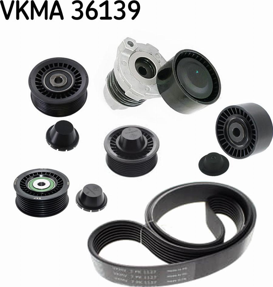 SKF VKMA 36139 - Kit Cinghie Poly-V autozon.pro