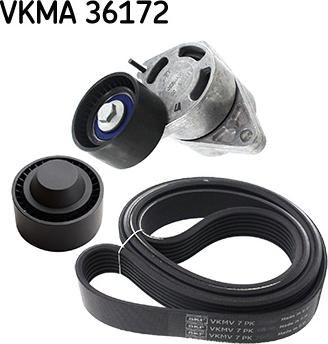 SKF VKMA 36172 - Kit Cinghie Poly-V autozon.pro