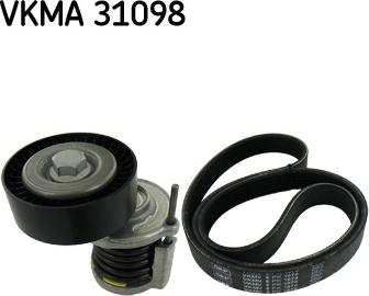 SKF VKMA 31098 - Kit Cinghie Poly-V autozon.pro