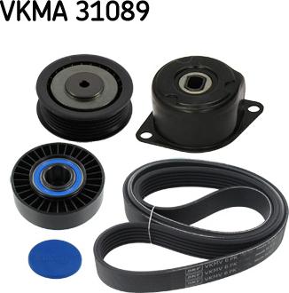 SKF VKMA 31089 - Kit Cinghie Poly-V autozon.pro