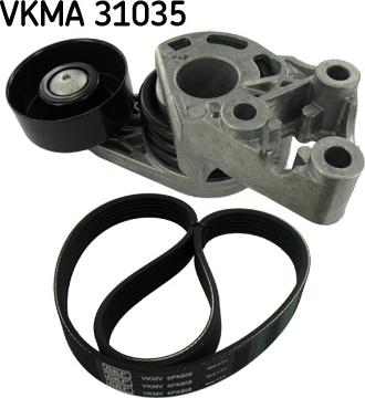 SKF VKMA 31035 - Kit Cinghie Poly-V autozon.pro