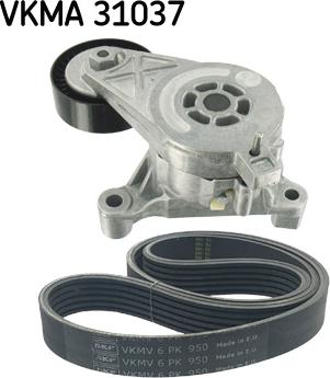 SKF VKMA 31037 - Kit Cinghie Poly-V autozon.pro