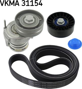 SKF VKMA 31154 - Kit Cinghie Poly-V autozon.pro