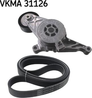 SKF VKMA 31126 - Kit Cinghie Poly-V autozon.pro