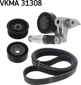 SKF VKMA 31308 - Kit Cinghie Poly-V autozon.pro