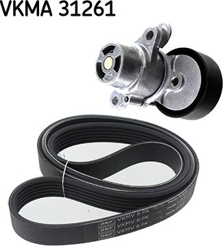 SKF VKMA 31261 - Kit Cinghie Poly-V autozon.pro