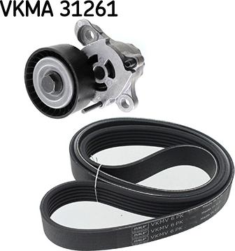 SKF VKMA 31261 - Kit Cinghie Poly-V autozon.pro