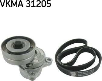 SKF VKMA 31205 - Kit Cinghie Poly-V autozon.pro