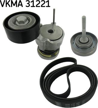 SKF VKMA 31221 - Kit Cinghie Poly-V autozon.pro