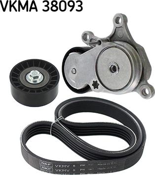 SKF VKMA 38093 - Kit Cinghie Poly-V autozon.pro