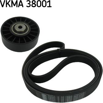 SKF VKMA 38001 - Kit Cinghie Poly-V autozon.pro