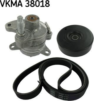 SKF VKMA 38018 - Kit Cinghie Poly-V autozon.pro