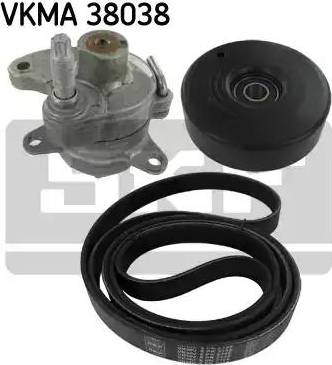 SKF VKMA 38038 - Kit Cinghie Poly-V autozon.pro