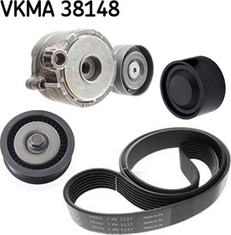 SKF VKMA 38148 - Kit Cinghie Poly-V autozon.pro