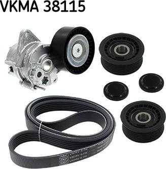 SKF VKMA 38115 - Kit Cinghie Poly-V autozon.pro