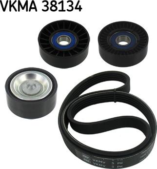 SKF VKMA 38134 - Kit Cinghie Poly-V autozon.pro