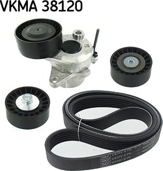 SKF VKMA 38120 - Kit Cinghie Poly-V autozon.pro