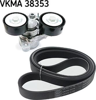 SKF VKMA 38353 - Kit Cinghie Poly-V autozon.pro