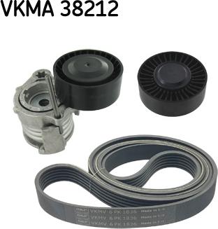 SKF VKMA 38212 - Kit Cinghie Poly-V autozon.pro