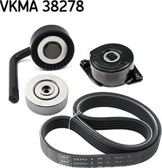 SKF VKMA 38278 - Kit Cinghie Poly-V autozon.pro