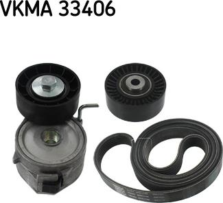 SKF VKMA 33406 - Kit Cinghie Poly-V autozon.pro