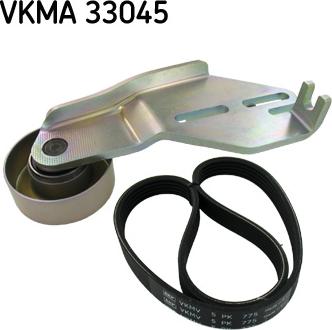 SKF VKMA 33045 - Kit Cinghie Poly-V autozon.pro