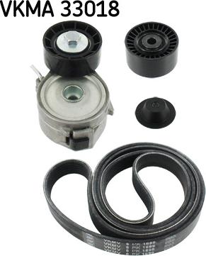 SKF VKMA 33018 - Kit Cinghie Poly-V autozon.pro