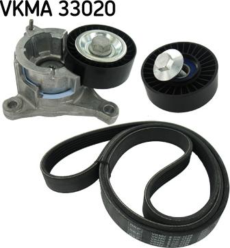 SKF VKMA 33020 - Kit Cinghie Poly-V autozon.pro