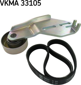 SKF VKMA 33105 - Kit Cinghie Poly-V autozon.pro