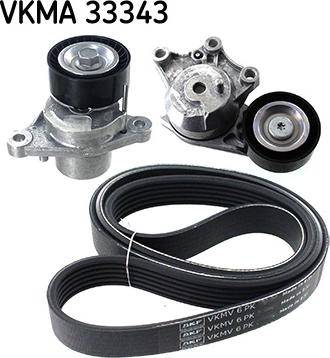 SKF VKMA 33343 - Kit Cinghie Poly-V autozon.pro