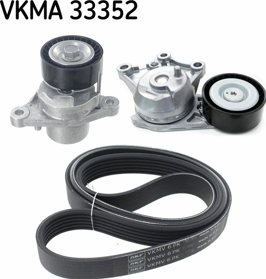 SKF VKMA 33352 - Kit Cinghie Poly-V autozon.pro