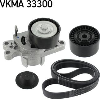 SKF VKMA 33300 - Kit Cinghie Poly-V autozon.pro