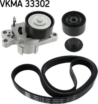 SKF VKMA 33302 - Kit Cinghie Poly-V autozon.pro