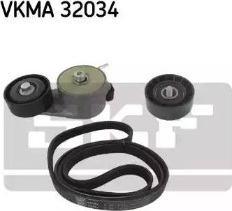 SKF VKMA 32034 - Kit Cinghie Poly-V autozon.pro