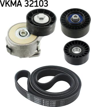 SKF VKMA 32103 - Kit Cinghie Poly-V autozon.pro