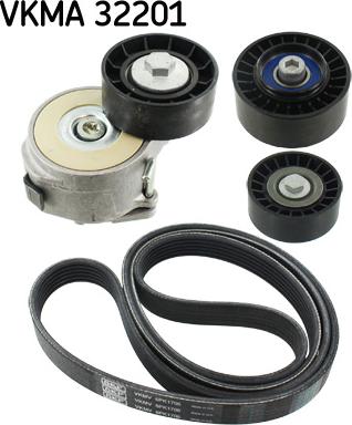 SKF VKMA 32201 - Kit Cinghie Poly-V autozon.pro