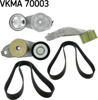 SKF VKMA 70003 - Kit Cinghie Poly-V autozon.pro