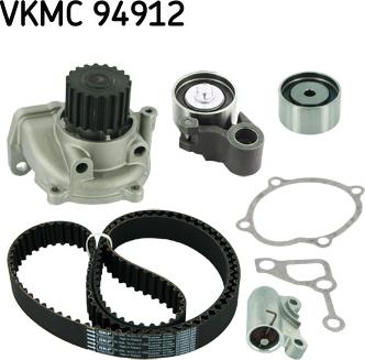 SKF VKMC 94912 - Pompa acqua + Kit cinghie dentate autozon.pro