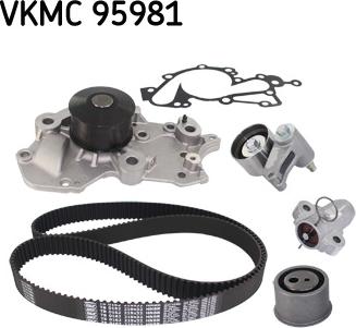 SKF VKMC 95981 - Pompa acqua + Kit cinghie dentate autozon.pro