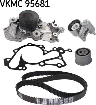 SKF VKMC 95681 - Pompa acqua + Kit cinghie dentate autozon.pro