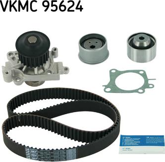 SKF VKMC 95624 - Pompa acqua + Kit cinghie dentate autozon.pro