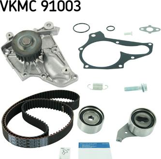 SKF VKMC 91003 - Pompa acqua + Kit cinghie dentate autozon.pro