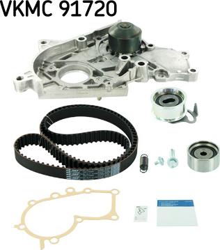 SKF VKMC 91720 - Pompa acqua + Kit cinghie dentate autozon.pro